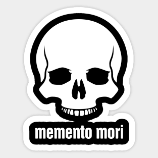 Memento Mori - Stoic Stoicism Sticker